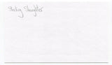 Sterling Slaughter Signed 3x5 Index Card Autographed MLB Baseball Chicago Cubs