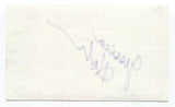 Jessica Holmes Signed 3x5 Index Card Autograph Signature Actress Comedian