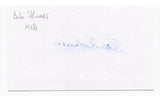 Bob Skinner Signed 3x5 Index Card Autographed Baseball 1960 Pittsburgh Pirates