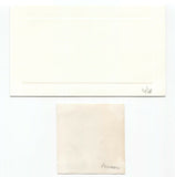 Paul Brown Pearson Signed Card Autographed Signature Scientist