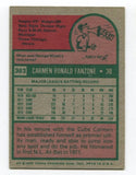 1975 Topps Mini Carmen Fanzone Signed Card Baseball Autographed AUTO #363