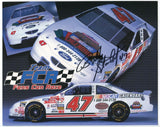 Billy Standridge Signed 8x10 inch Photo NASCAR Racing Race Car Driver