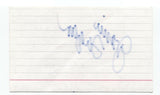 Joanie Fagan Signed 3x5 Index Card Autographed Signature Comedian Comic Actor