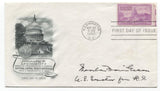 Theodore F. Green Signed FDC Autographed Governor Senator First Day Cover