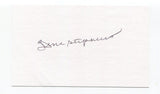 Gene Stephens Signed 3x5 Index Card Autographed Baseball Boston Red Sox