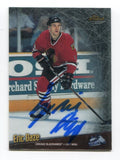 1999 Topps Finest Eric Daze Signed Card Hockey NHL Autograph AUTO #66