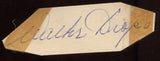 Walter Dropo Signed Cut  From 1951 Autograph Clipped from a GPC 