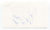John Rapson Signed 3x5 Index Card Autographed Actor Les Miserables The Blacklist