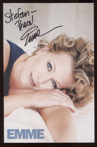 Emme Signed Photo Model Brochure Autographed Signature