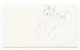 The Salads Chuck Dailey Signed 3x5 Index Card Autographed Signature Bassist