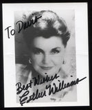 Esther Williams Signed Vintage Photo Autographed AUTO Signature 