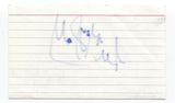 Lee MacDougall Signed 3x5 Index Card Autographed Actor Writer Director