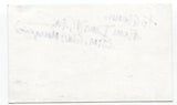 David Storch Signed 3x5 Index Card Autographed Signature Actor