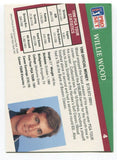 1991 Pro Set PGA Golf Willie Wood Signed Card Autographed Signature #4