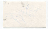 Johnny Seaton Signed 3x5 Index Card Autograph Actor Joseph Technicolor Dreamcoat
