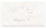 Don McKellar Signed 3x5 Index Card Autographed Signature Director Actor
