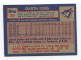 1984 Topps Garth Iorg Signed Card Baseball MLB Autographed Auto #39