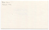 Bob Cain Signed 3x5 Index Card Baseball Autographed Signature Chicago White Sox 