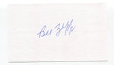 Bill Zepp Signed 3x5 Index Card Autographed Baseball MLB Minnesota Twins