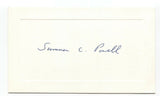 Sumner Chilton Powell Signed Card Autographed Author Pulitzer Prize Winner