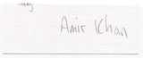 Amir Khan Signed Cut 3x5 Index Card Autographed Boxer Boxing Champ