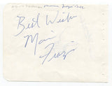 Rod Thorn and Marvis Frazier Signed Album Page Basketball HOF And Boxer