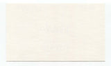 Deborah Norville Signed 3x5 Index Card Autographed  Inside Edition Today