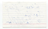 Kathleen Madigan Signed 3x5 Index Card Autographed Signature Comedian Comic