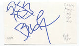 Citizen Kane - Rob "Blye" Paris Signed 3x5 Index Card Autographed Signature
