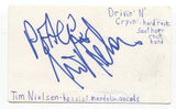 Drivin N Cryin - Tim Nielsen Signed 3x5 Index Card Autographed Band