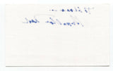 Knowlton Nash Signed 3x5 Index Card Autographed Signature Journalist Anchor