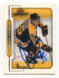 1999 Upper Deck MVP Jonathan Girard Signed Card Hockey NHL Autograph AUTO #19