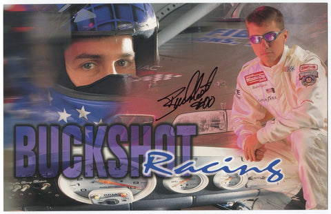 Buckshot Jones Signed Photo NASCAR Racing Sprint Race Car Driver