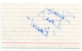 Sheldon Davis Signed 3x5 Index Card Autographed Actor Due South