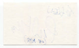 Paul Myers Signed 3x5 Index Card Autographed Signature The Gravelberrys