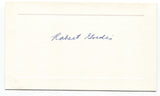 Robert Gordis Signed Card Autographed Signature Rabbi