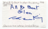 Charmion King Signed 3x5 Index Card Autographed Signature Actress