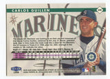 1998 Fleer Tradition Carlos Guillen Signed Card MLB Baseball Autographed #U40