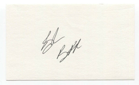 Brenda Bakke Signed 3x5 Index Card Autographed Signature Star Trek TNG