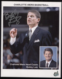 Bobby Lutz Signed 8x10 Photo College NCAA Basketball Coach Autographed