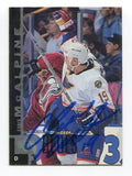 1997 Upper Deck Chris McAlpine Signed Card Hockey NHL AUTO #348