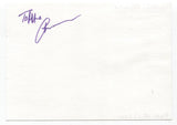 Claire Prempeh Signed Page Autographed Signature Inscribed "To Mike" Actress