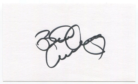 Brad Arnsberg Signed 3x5 Index Card Autographed New York Yankees Debut 1986