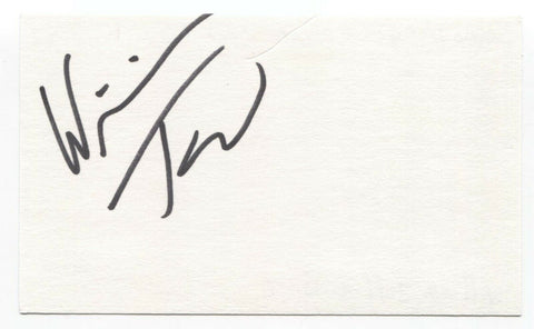 Something Corporate - William Tell Signed 3x5 Index Card Autographed Band