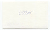 Joyce Carol Oates Signed 3x5 Index Card Autographed Signature Author Writer