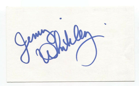 Heartbreak Hill - Jenny Whiteley Signed 3x5 Index Card Autographed Signature