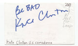 Kate Clinton Signed 3x5 Index Card Autographed Signature Comedian Stand Up Comic