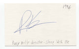 Rory Kelly Signed 3x5 Index Card Autographed Signature Film Director