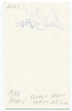 Mike Harris Signed 3x5 Index Card Autographed Signature Ontario Premier